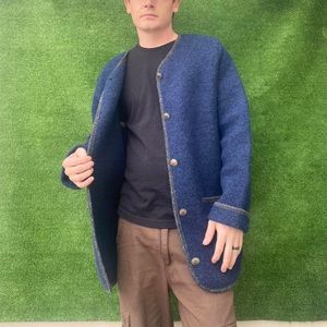Vintage 90s L.L. Bean wool cardigan jacket